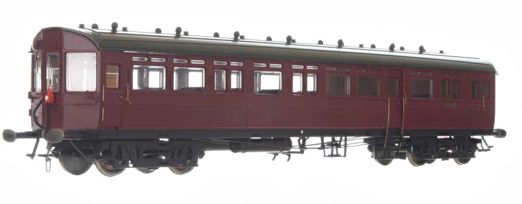 Dapol Autocoach GWR Twin Cities Chocolate/Cream 187 DA2P-004-014