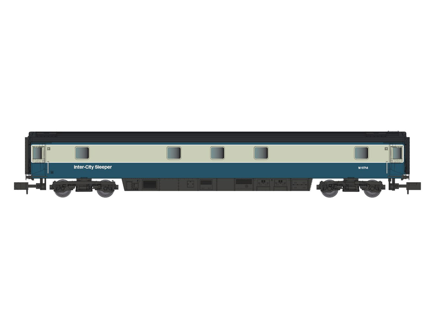 Dapol Mk3 Sleeper Coach BR Blue/Grey M10714 DA2P-006-009