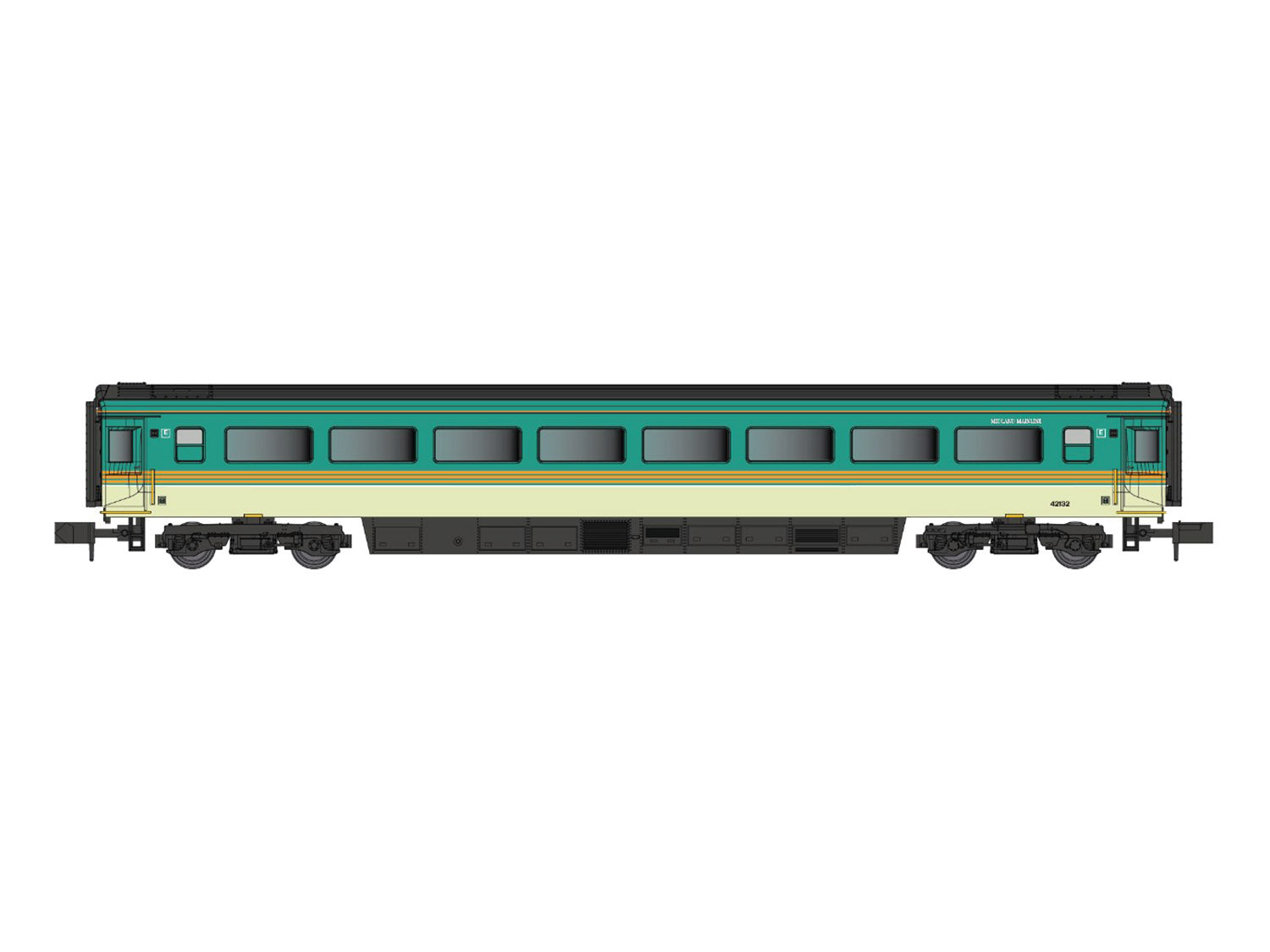 Dapol Mk3 HST 2nd Class Coach Midland Mainline 42132 DA2P-008-011