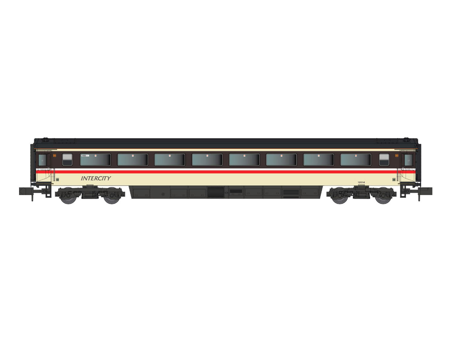 Dapol Mk3 2nd Class Coach BR Intercity Swallow 12014 DA2P-009-101
