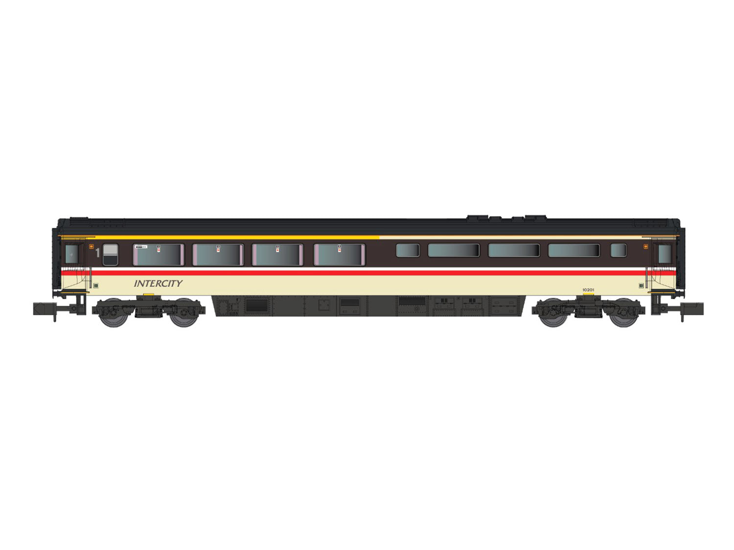 Dapol Mk3 Buffet Coach BR Intercity Swallow 10201 DA2P-009-150