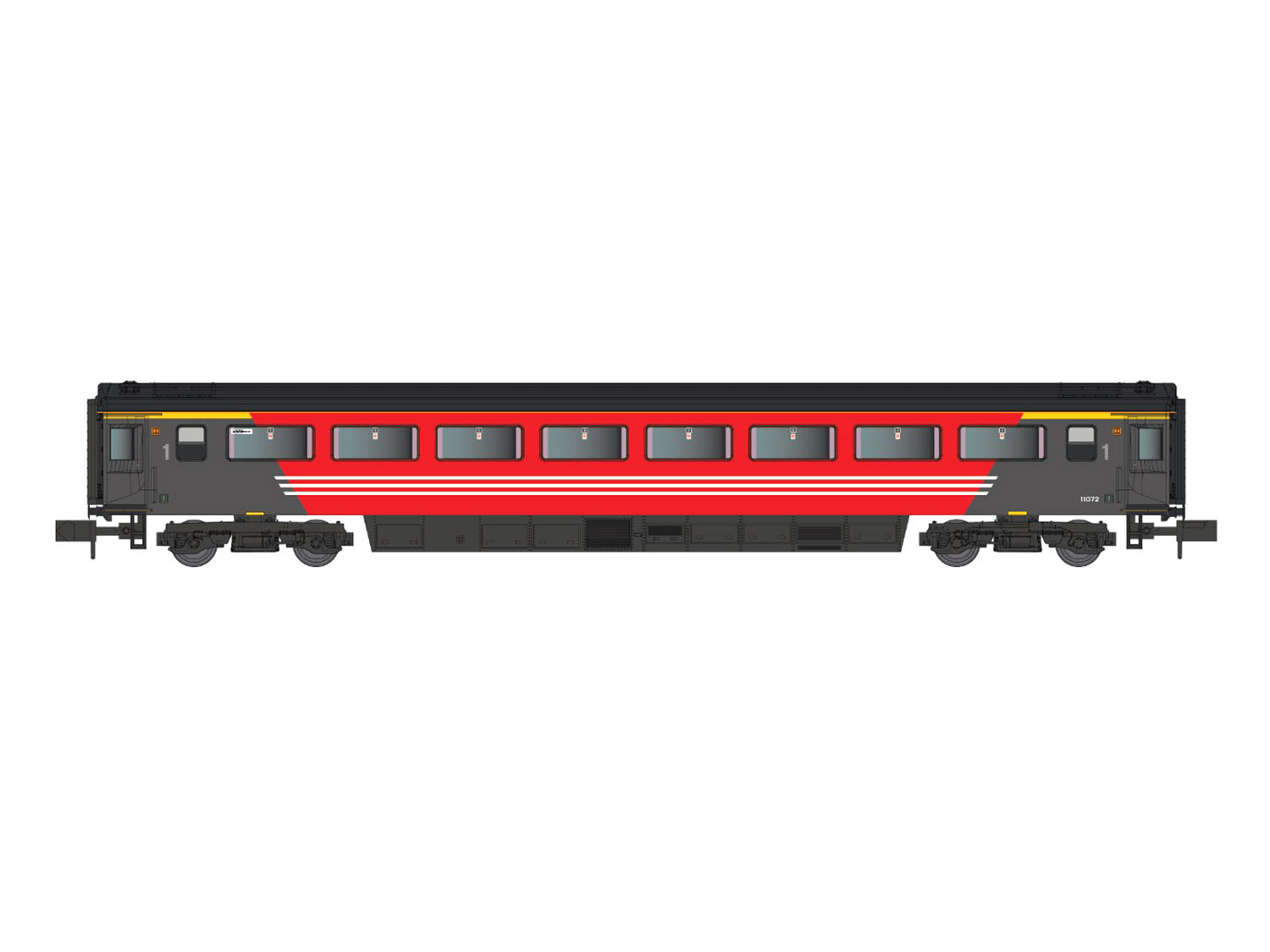 Dapol Mk3 1st Class Coach Virgin Trains 11072 DA2P-009-430