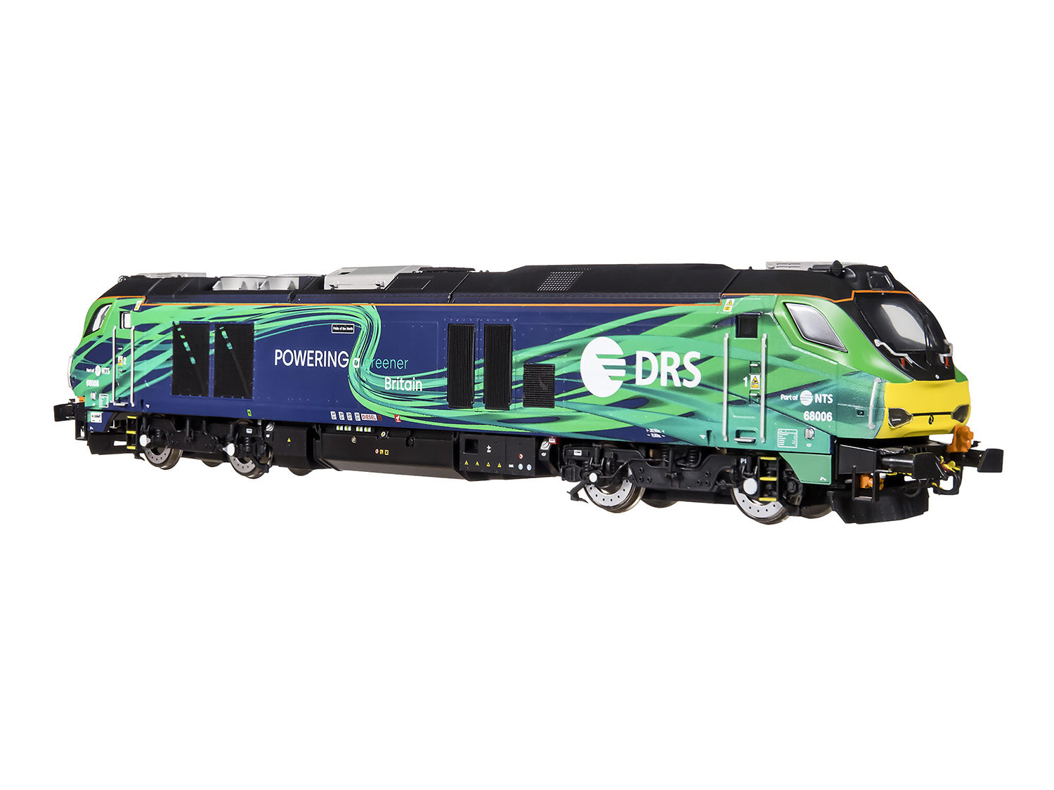 Dapol Class 68 006 Pride of the North DRS/NTS Green(DCC-Fitted) DA4D-022-023D