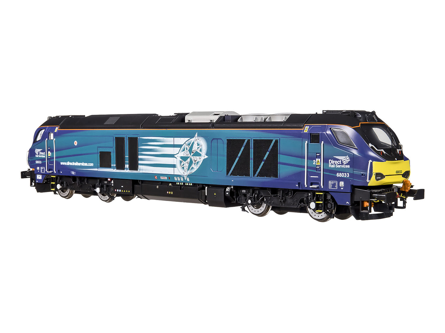 Dapol Class 68 033 'The Poppy' DRS Compass (DCC-Fitted) DA4D-022-026D