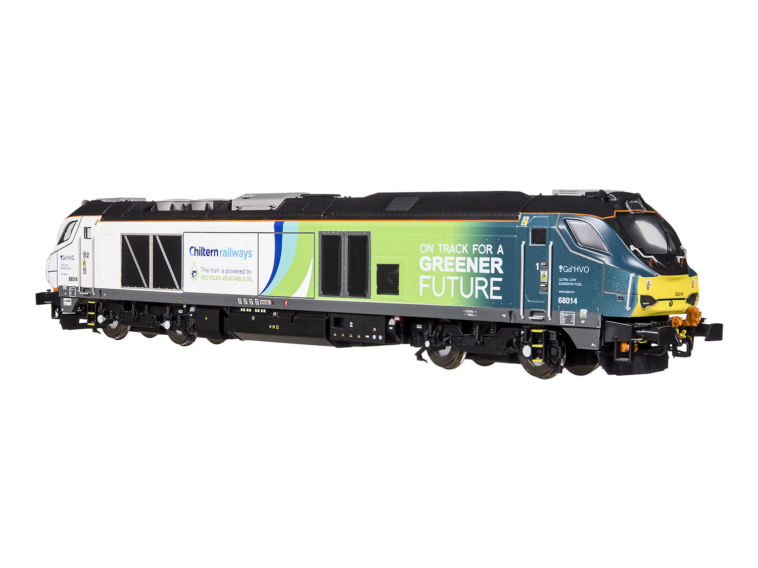 Dapol Class 68 014 Chiltern Rail Biofuel (DCC-Fitted) DA4D-022-028D