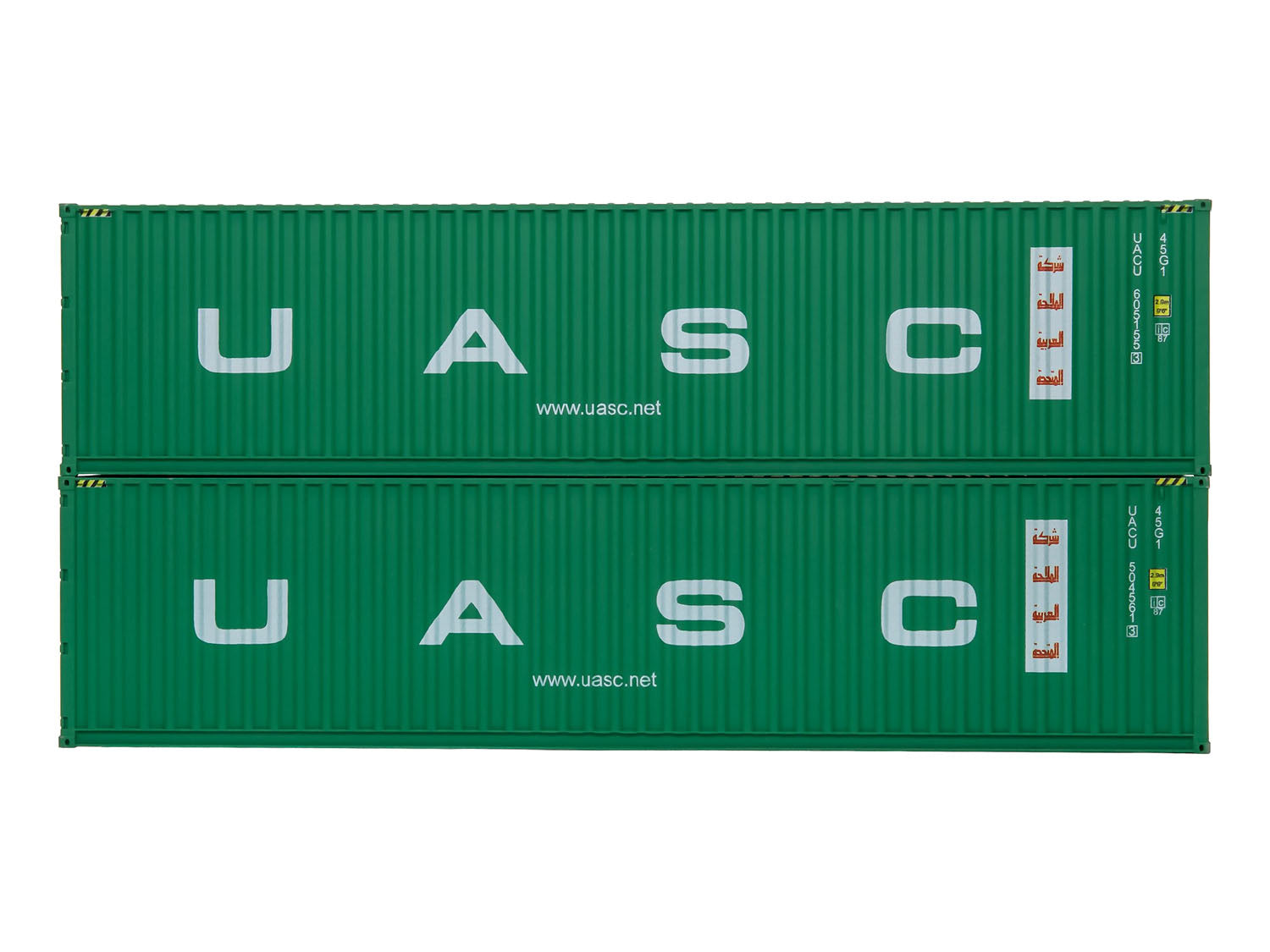 40ft High Cube Container Set (2) UASC