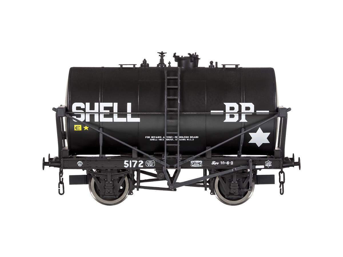 Dapol 14t Class B Tank Wagon Shell-BP Black 5172 DA4F-059-001