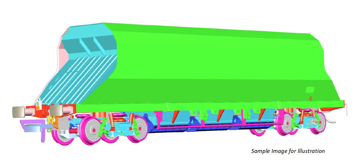Dapol P&D JHA (End Hopper) ARC 17912 DA4F-081-001