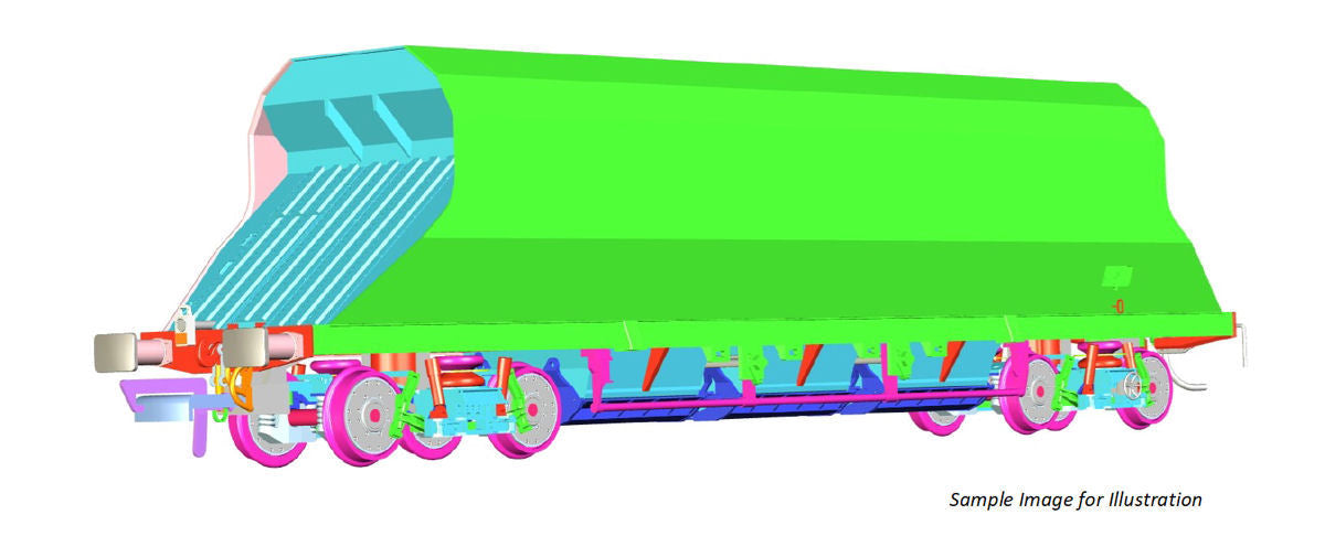 Dapol P&D JHA (End Hopper) Hanson 17922 DA4F-081-004