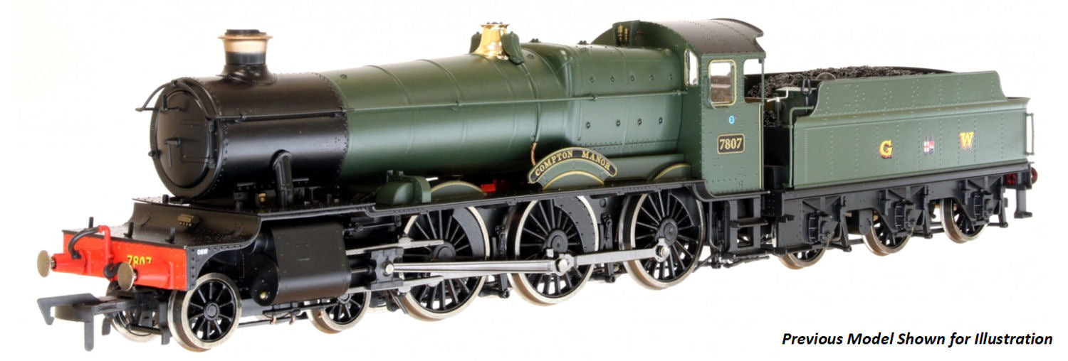 Dapol 7800 Class 7818 'Granville Manor' GW Green (DCC-Fitted) DA4S-001-009D