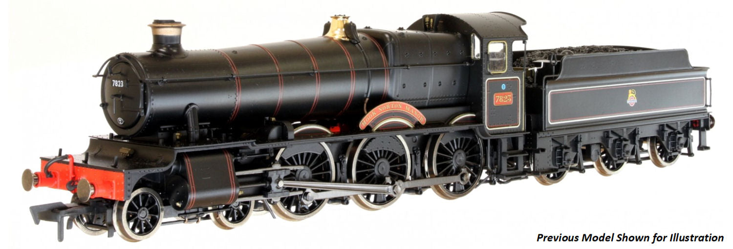 Dapol 7800 Class 7821 Ditcheat Manor BR Lined Black (DCC-Fitted) DA4S-001-011D