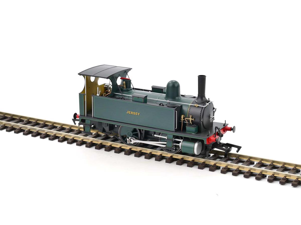 Dapol B4 0-4-0T 91 'Jersey' Lined Dark Green DA4S-018-012