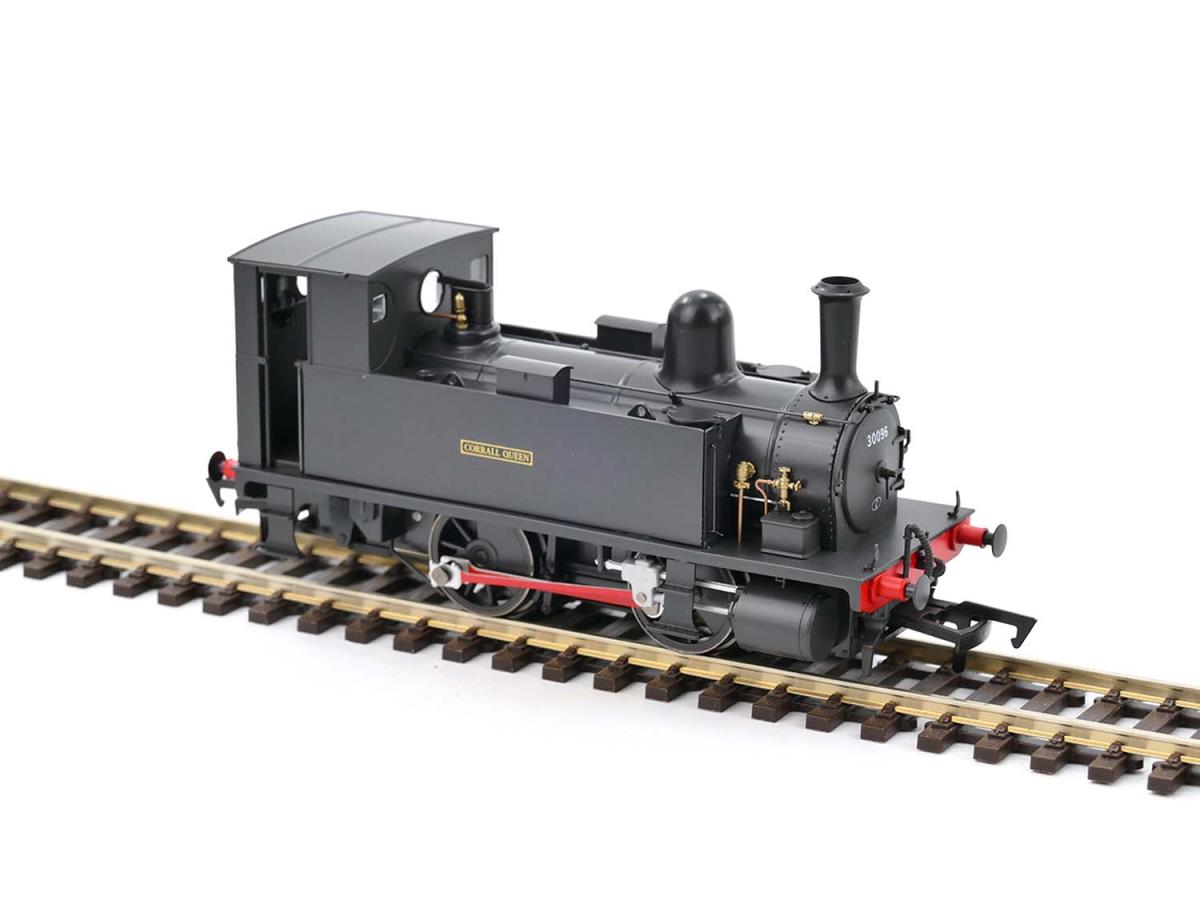 Dapol B4 0-4-0T 30096 Corrall Queen Black (DCC-Fitted) DA4S-018-016D