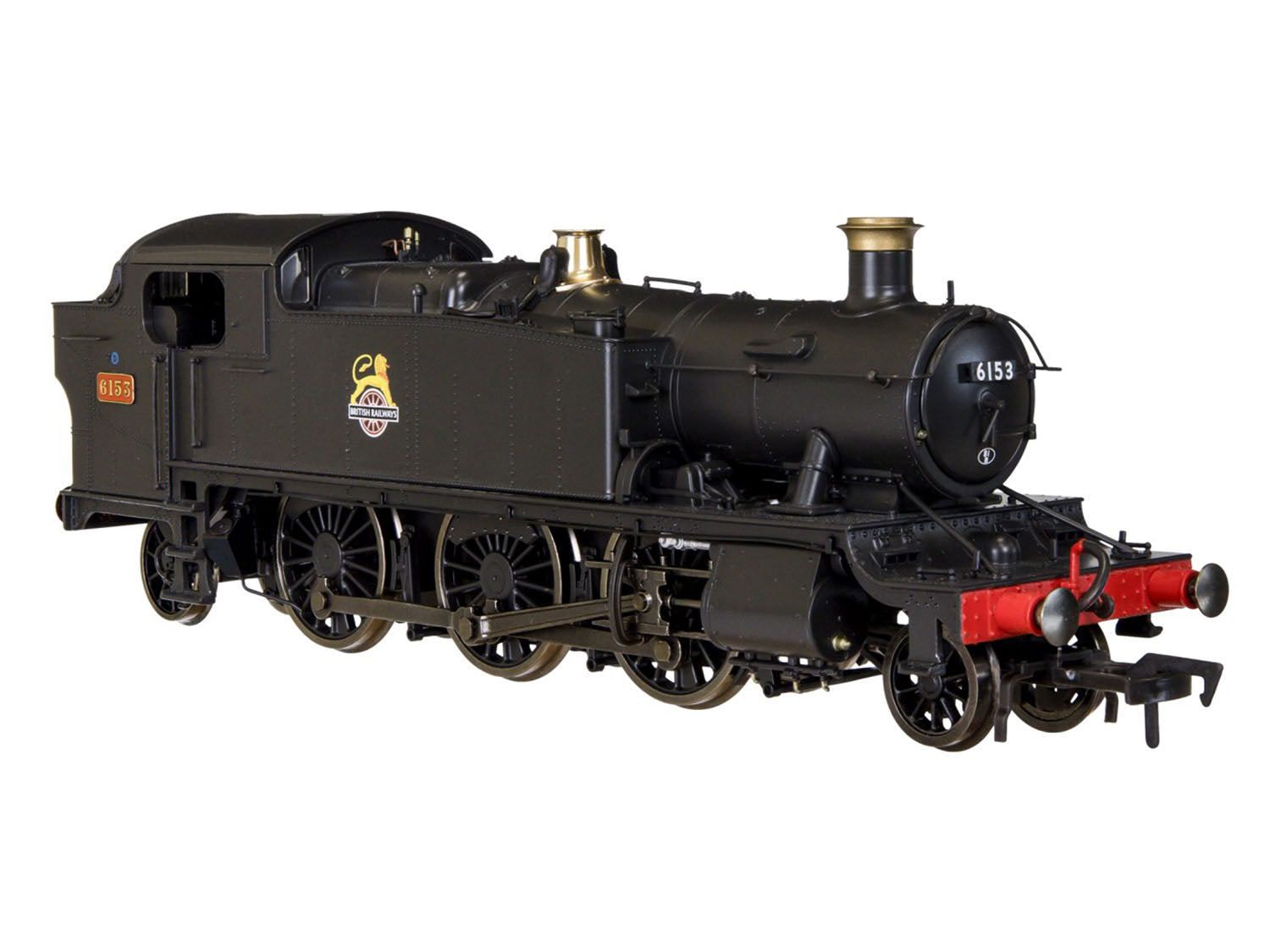 Dapol Large Prairie 2-6-2 6153 BR Early Black (DCC-Sound) DA4S-041-013S