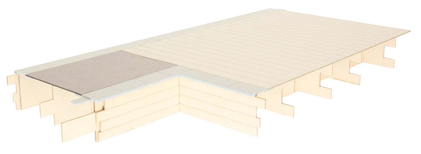 Dapol Kits Kitmaster Genesis Platform Bay RH Stone Face/Tarmac Top DA7B-000-010