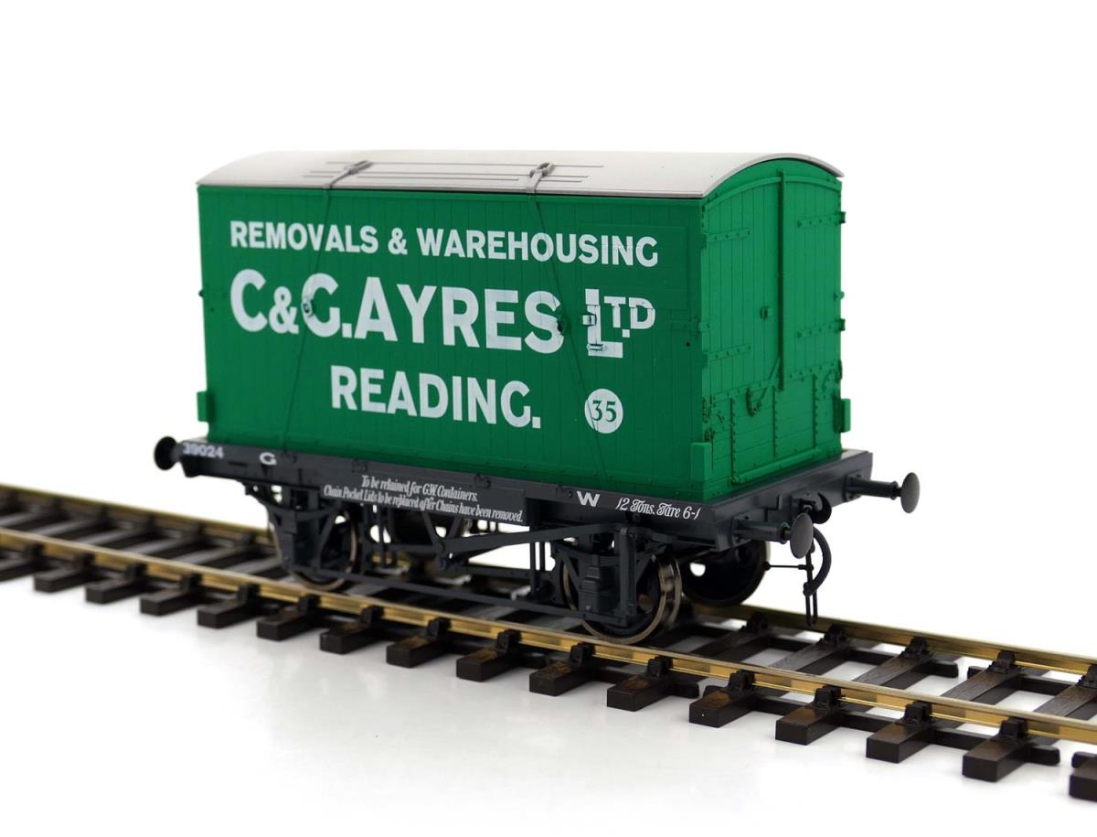 Dapol Conflat & Container C & G Ayres 35 DA7F-037-012