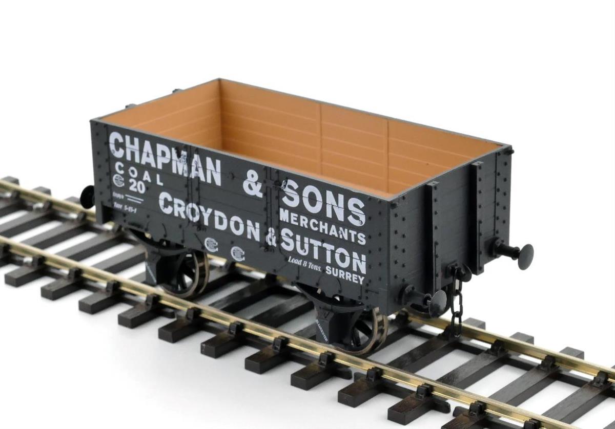 Dapol 5 Plank Wagon 9ft Wheelbase Chapman & Sons 20 DA7F-052-006