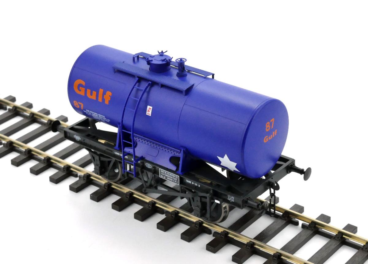 Dapol 14t Anchor Mounted Class B Tank Wagon Gulf 87 DA7F-063-004