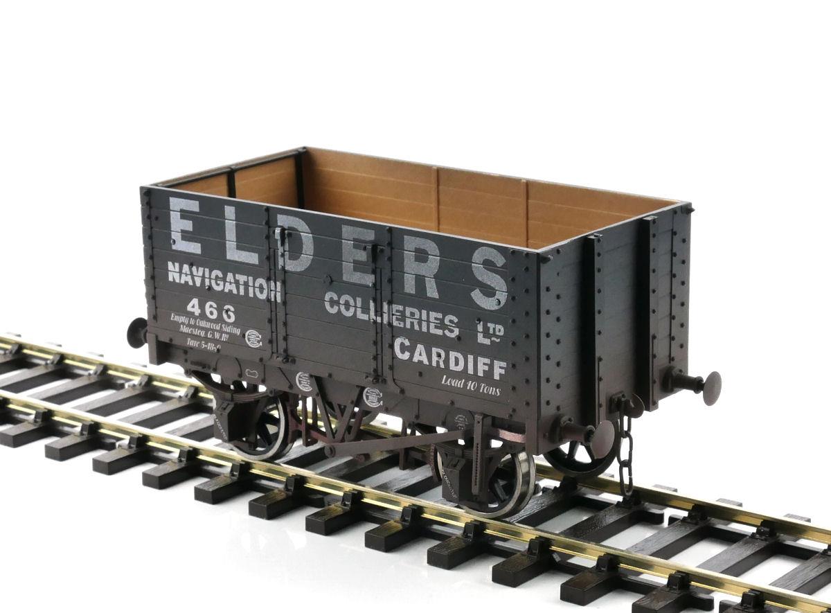 Dapol 7 Plank Wagon 9' Wheelbase Elders 466 Weathered DA7F-073-002W
