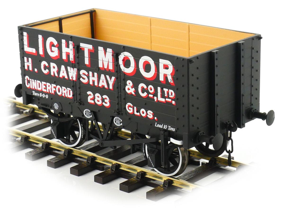 Dapol 7 Plank Wagon 9' Wheelbase 3 Door Lightmoor 283 DA7F-073-003