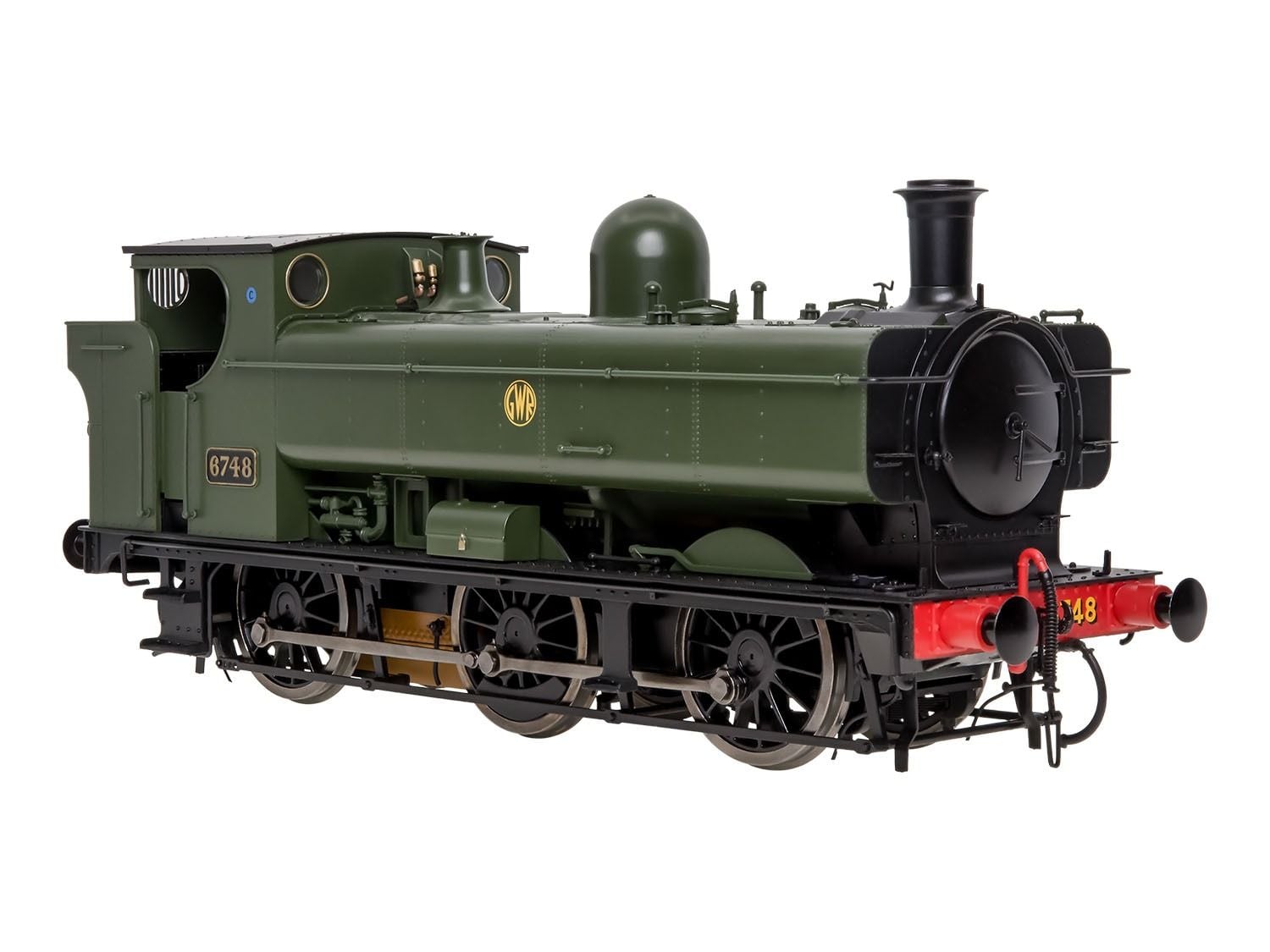 Dapol 57xx Pannier GWR Shirtbutton Green 6748 (DCC-Sound) DA7S-007-014S