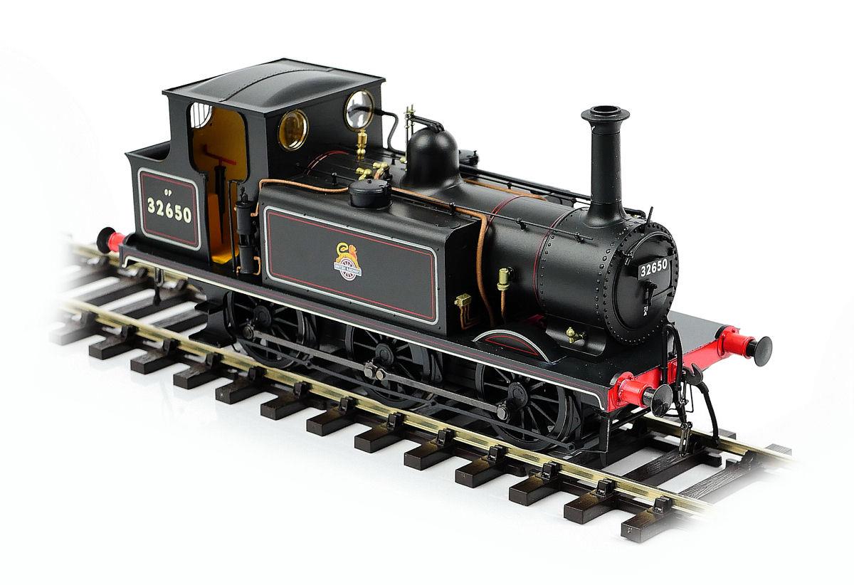 Dapol Terrier A1X 32650 BR Lined Black Early Crest DA7S-010-012