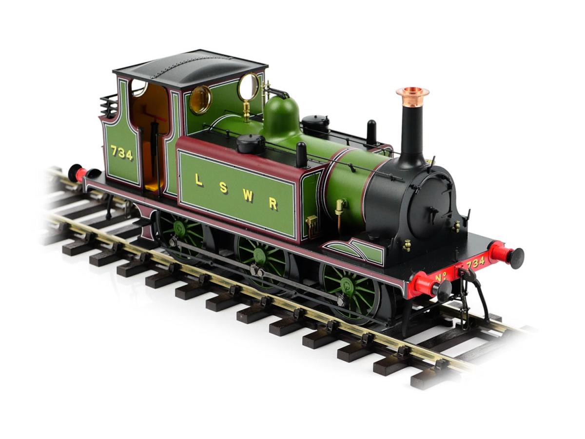 Dapol Terrier A1X 734 LSWR Green (DCC-Sound) DA7S-010-014S