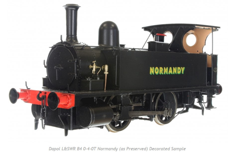 Dapol B4 0-4-0T Dock Tank 'Normandy' As Preserved (DCC-Sound) DA7S-018-001S