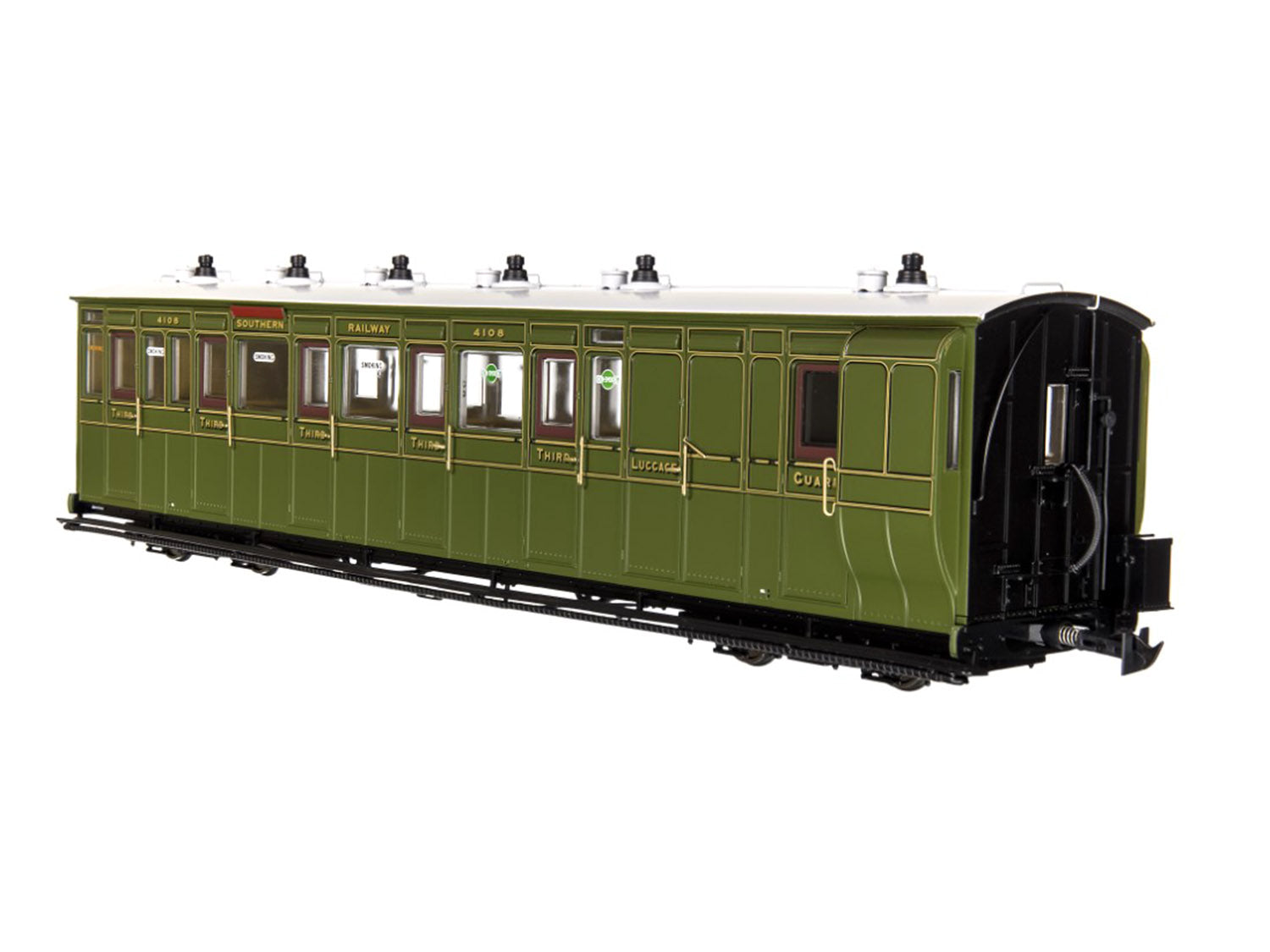 Lionheart Southern Brake 3rd Coach 4108 1924-1935 (DCC-Fitted) DALHT-7NP-006D