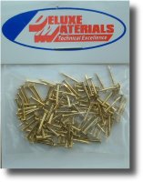 Deluxe Materials Brass Pins 3/8 Retailer Pack (10) DLAC-5