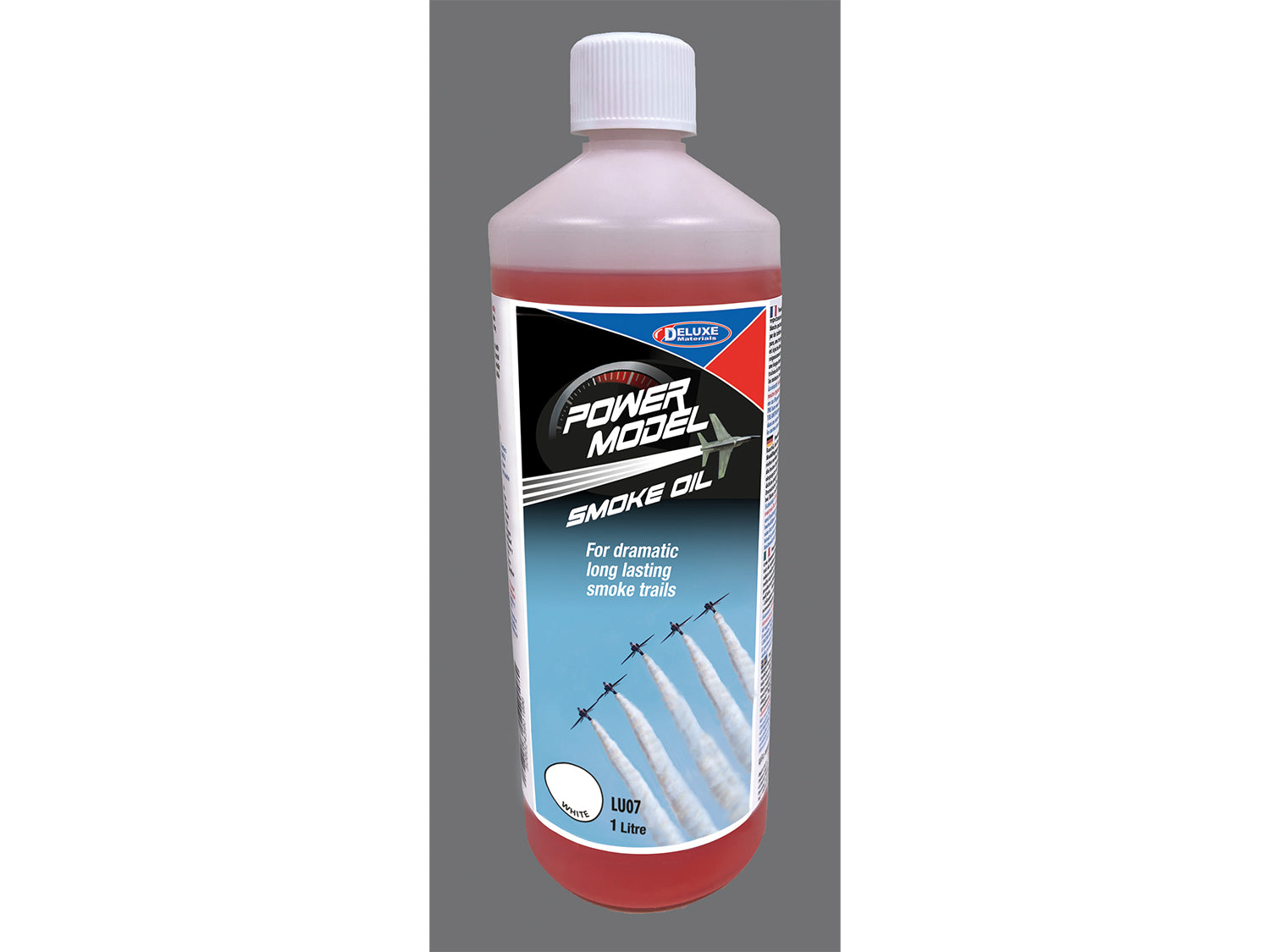 Deluxe Materials PowerModel Jet Smoke Oil (1 Litre) DLLU07