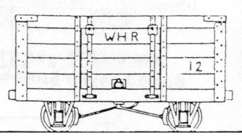 Dundas Models Welsh Highland Railway 4 Wheel 4t Mineral Wagon Kit DM51