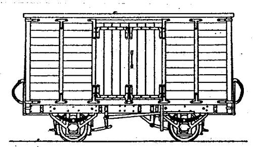 Dundas Models Tralee and Dingle Railway Covered Goods Van Kit DM70