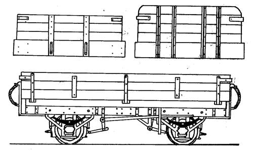 Dundas Models Irish NG Open Goods Wagon Kit DM77