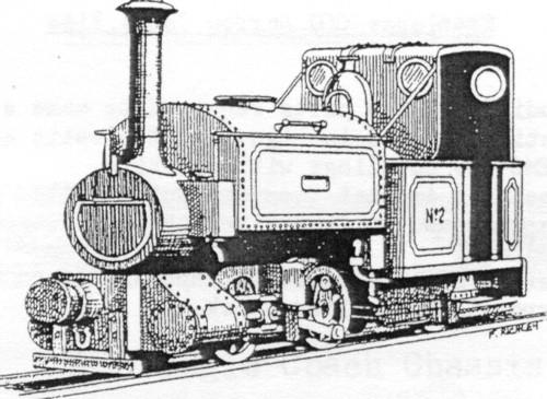 Dundas Models Festiniog & Blaenau Railway 0-4-2 Loco Kit DMDL05