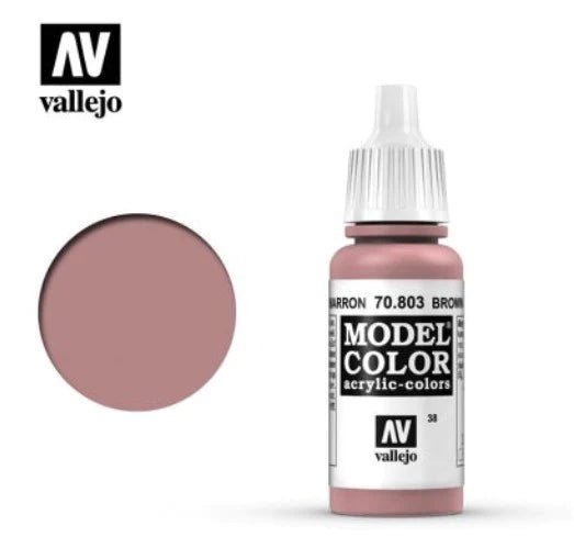 Vallejo Model Color 17ml 803 Brown Rose - Access Models