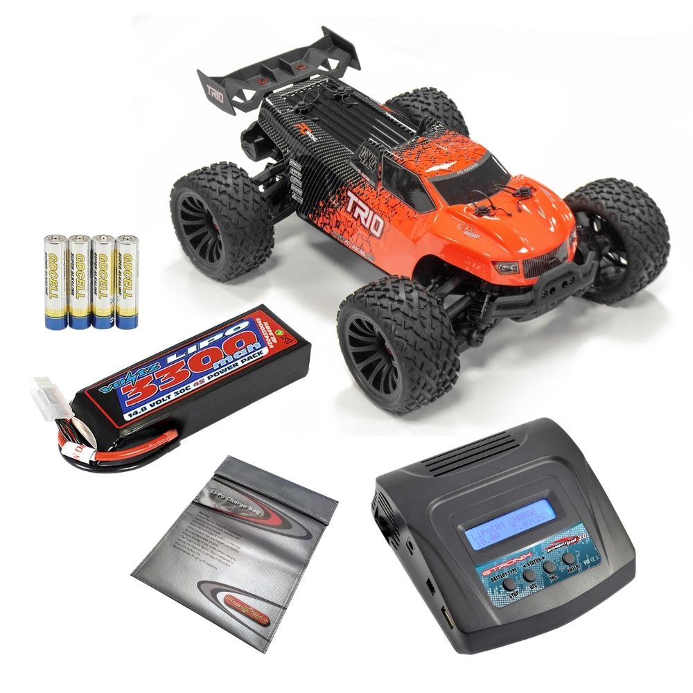 PD Racing TR10 4S Brushless Truggy 1/10 Standard Bundle PD861RB