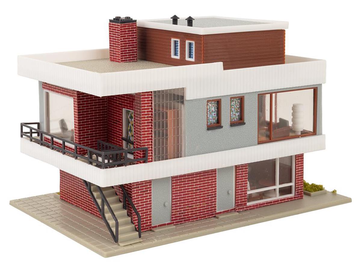 Faller (B-257) Modern House with Flat Roof Kit III FA109257
