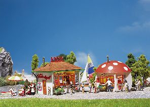 Faller Small Kiosks (2) Kit III FA120135