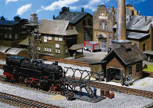 Faller Compressor House and Boiler Maintenance Platform Kit II FA120139