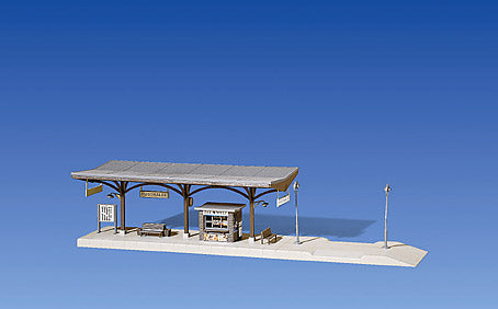 Faller Covered Platform with Accessories Kit II FA120189