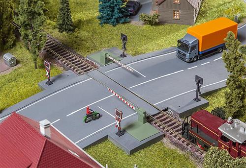 Faller Modern Level Crossing Kit V FA120244