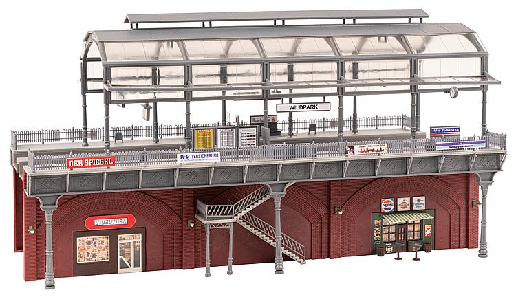 Faller Urban Railway Station Kit FA120580