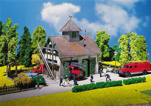 Faller Rural Fire Station Kit I FA130268