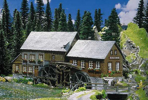 Faller Hexenloch Water Mill Kit with Motor I FA130388