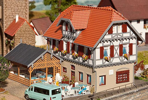 Faller The Sonne Inn with Summerhouse Kit I FA130438
