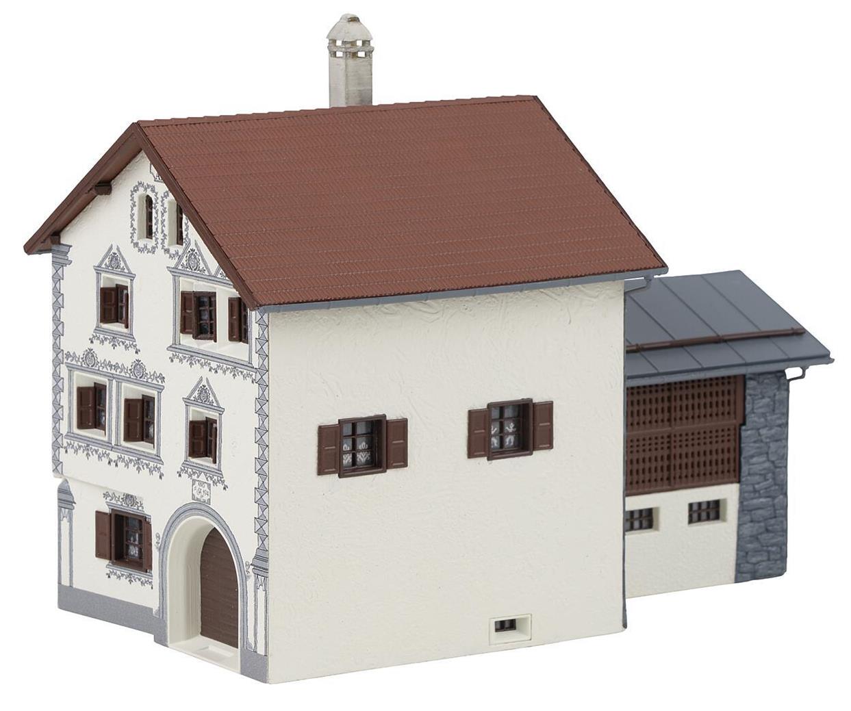 Faller Bergun Swiss-Style House Kit III FA130632