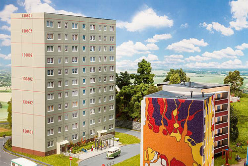Faller Prefab High Rise Building (Extension Set) Kit III FA130802