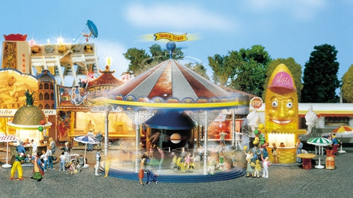 Faller Childrens Merry Go Round Fairground Kit with Motor III FA140329