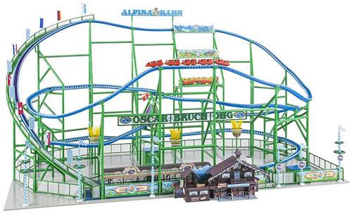 Faller Alpina-Bahn Rollercoaster Fairground Kit with Motor VI FA140410